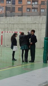 Los alumnos de 4º de ESO practican escalas y trigonometría