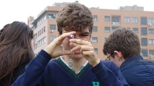 Los alumnos de 4º de ESO practican escalas y trigonometría 