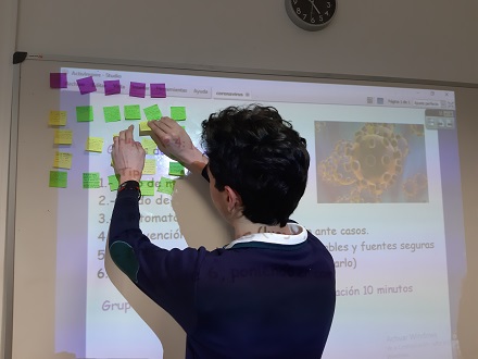 Investigando el coronavirus en 4º ESO