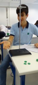 Calcular la constante elástica de un muelle en 1º de Bachillerato
