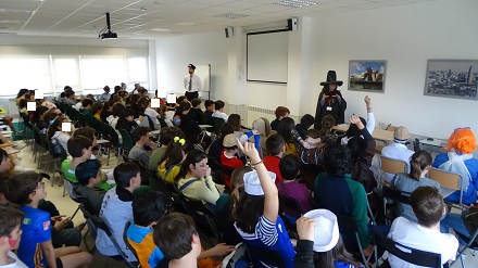La escritora Anabel Botella visita a los alumnos de 6º de Primaria