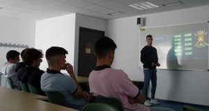 Explicación de cómo es su día en la Academia General Militar de Zaragoza 