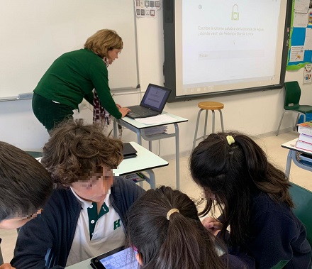 Scape room virtual en 4º de Primaria
