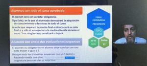 Información sobre los cambios en la EvAU a las familias