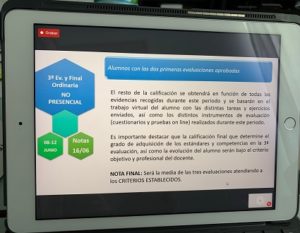 Reunión informativa para 1º, 2º y 3º de ESO