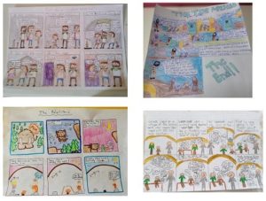 Prehistoria en Drama en 4º de Primaria