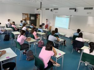 Comienzan los alumnos de Bachillerato