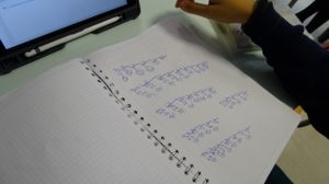 Aprendiendo el código binario en 1º de ESO