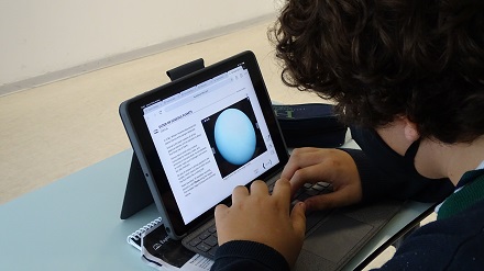 Estudiando el sistema solar en 1º de ESO