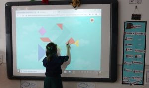 Conociendo el tangram en 2º de Infantil