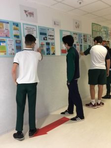 Exposición sobre derechos humanos de 4º de ESO