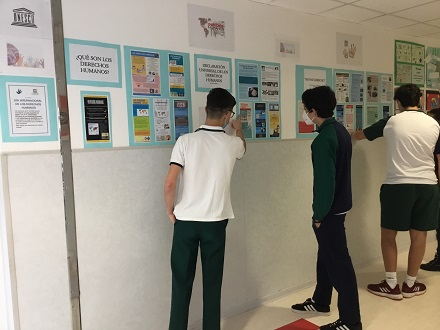 Exposición sobre derechos humanos de 4º de ESO