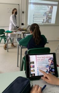 Vocabulario tecnológico en inglés en 1º de ESO