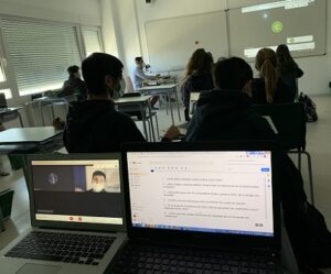 Charla sobre la UE en 1º de Bachillerato