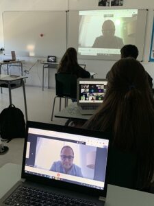Charla sobre la UE en 1º de Bachillerato