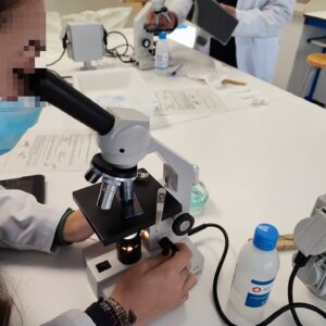 Prácticas de Biología en 1º Bachillerato