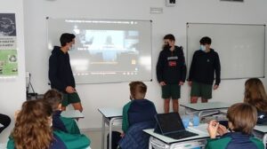 Alumnos ayudantes en 1º de Bachillerato