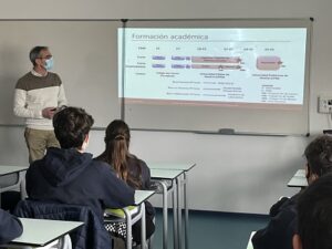 Trayectoria profesional en 1º Bachillerato