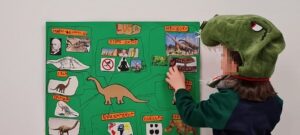 Conociendo a los dinosaurios en 2º de Infantil