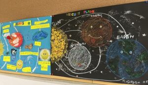 Fly to the moon en Infantil